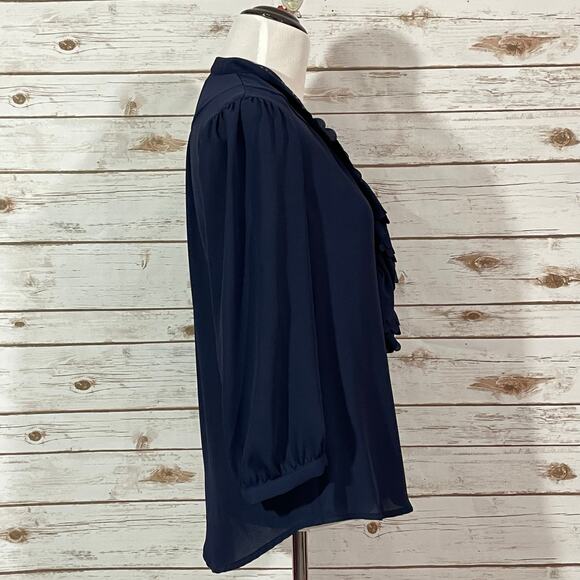 Anthropologie HD in Paris Picea Blouse - Blue - US 2 - Picture 15 of 16